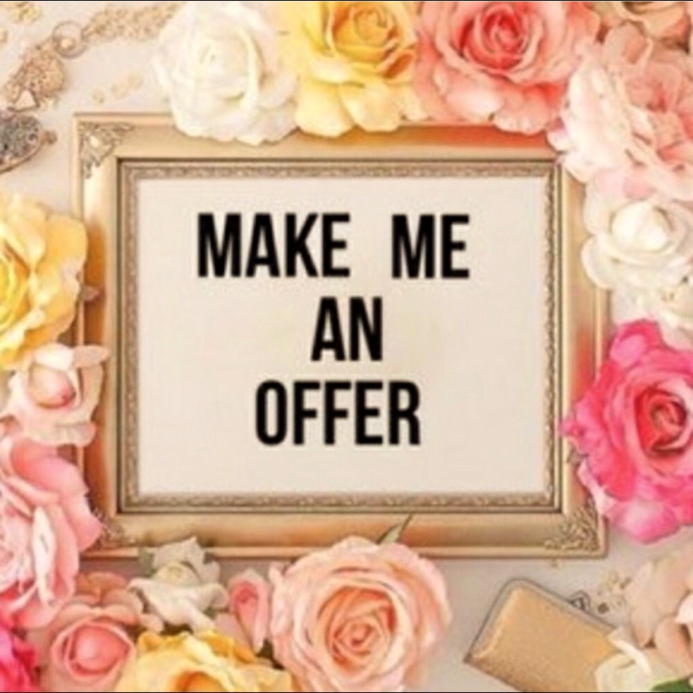 Offers welcomed 🌸